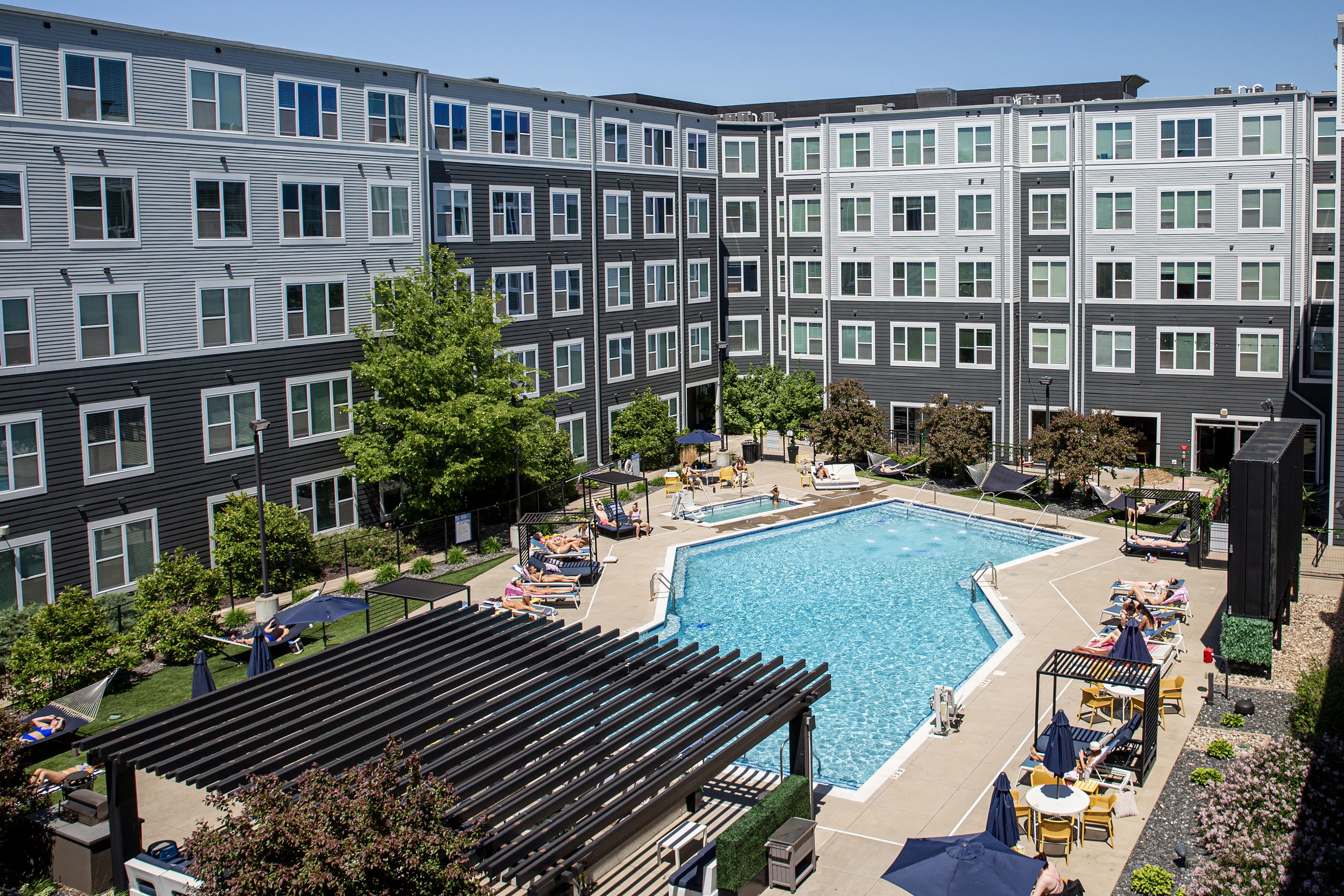 Resort Style Pool at The Banks Student Living