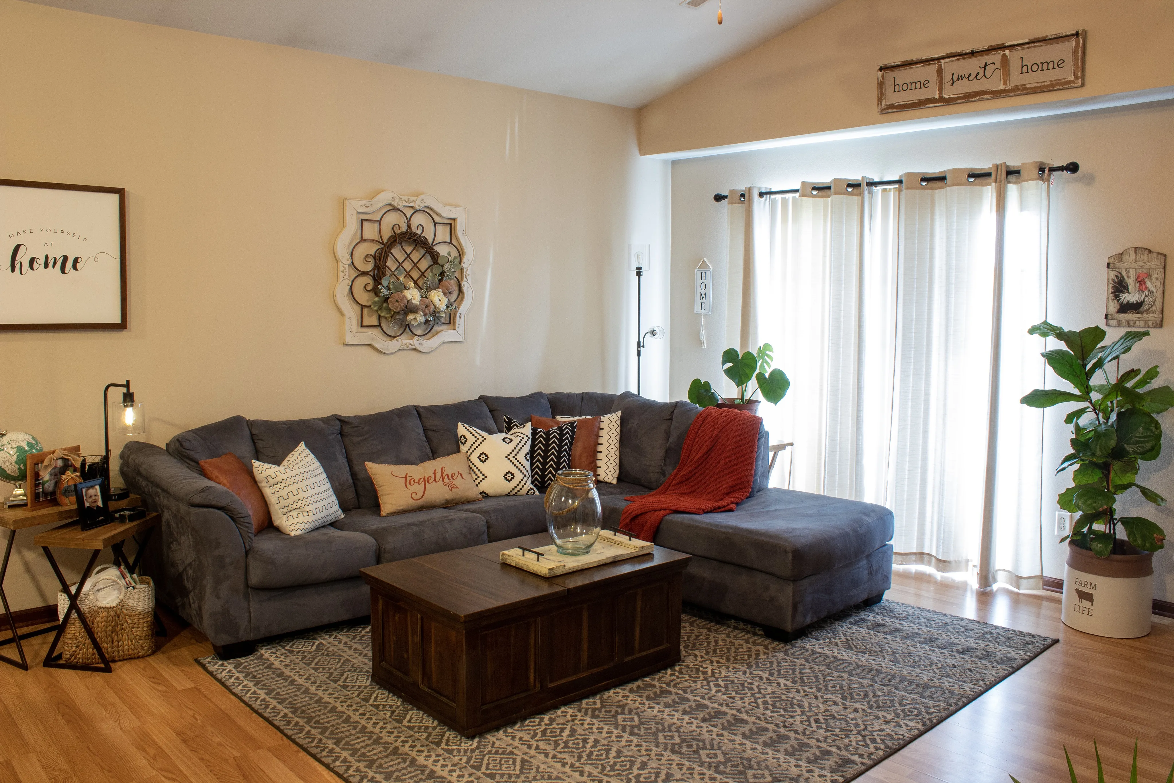 Spacious Living Room