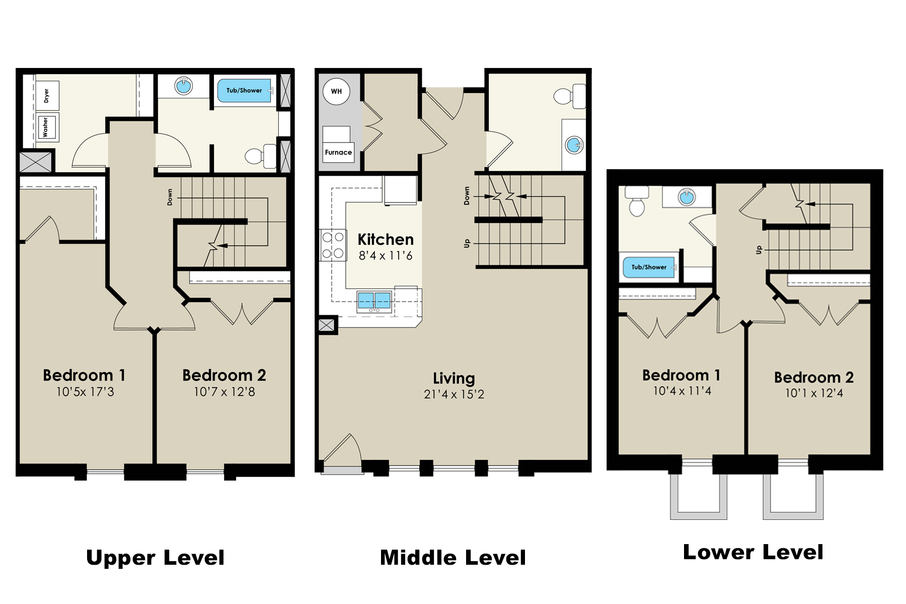 2309 Knapp 4bd-3Story:Front