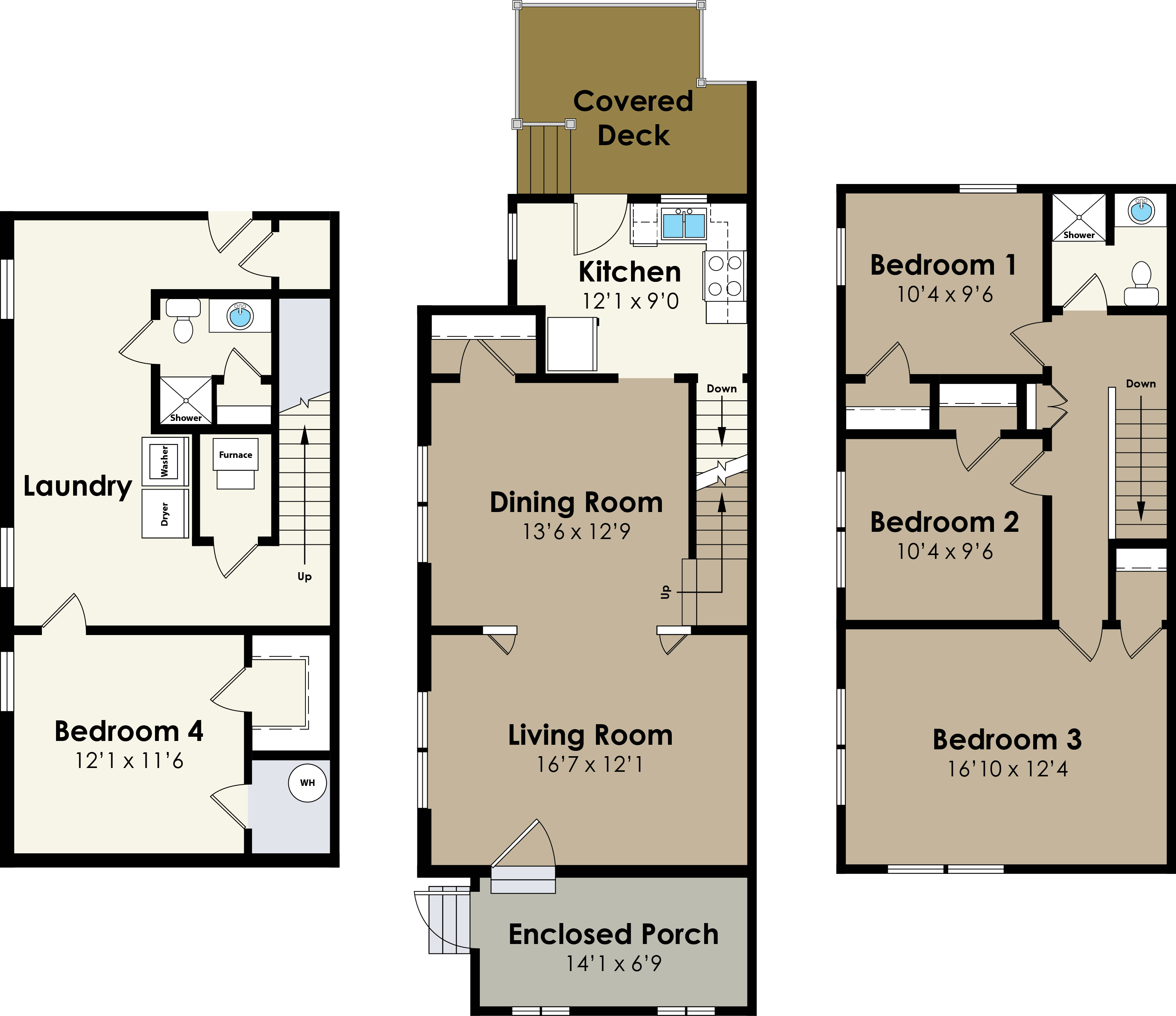 Hayward 4bd - Duplex