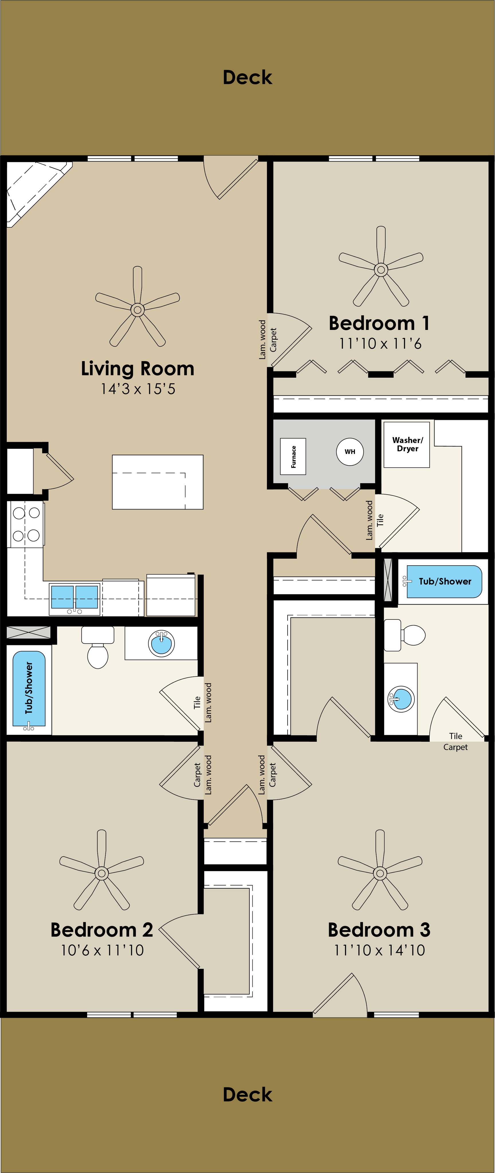 3bed