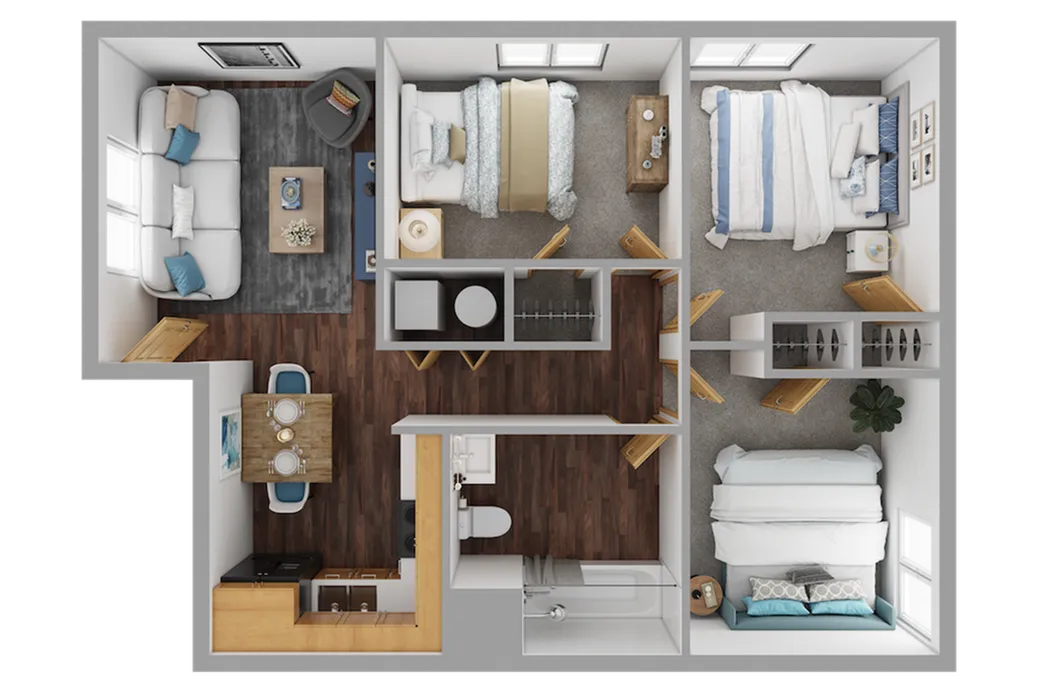 3 Bedroom Floor Plan | Prairie Reserve | Cedar Rapids, Iowa
