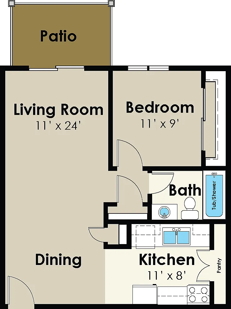 1 Bedroom