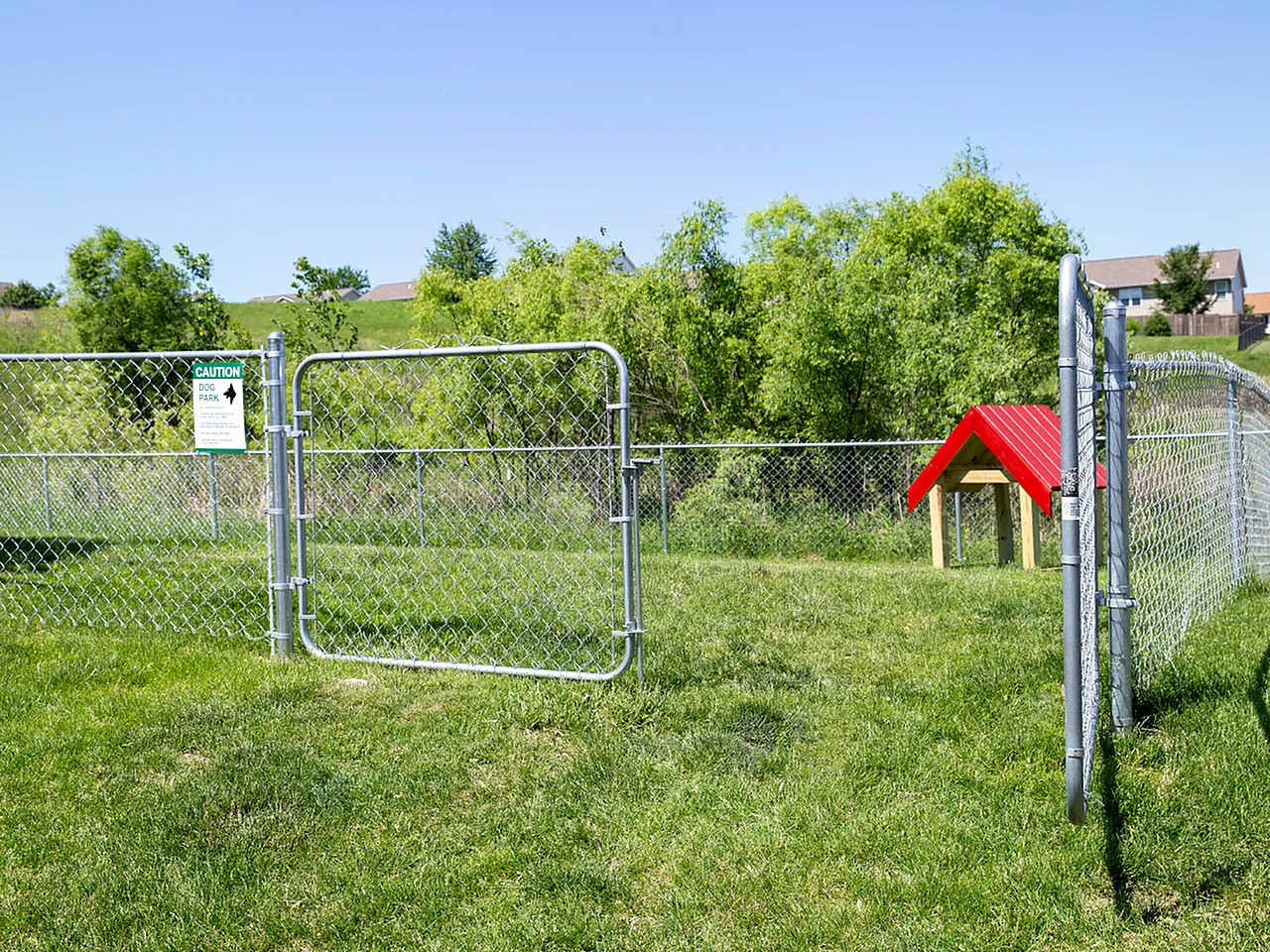 On-site Dog Park at Prairie Reserve