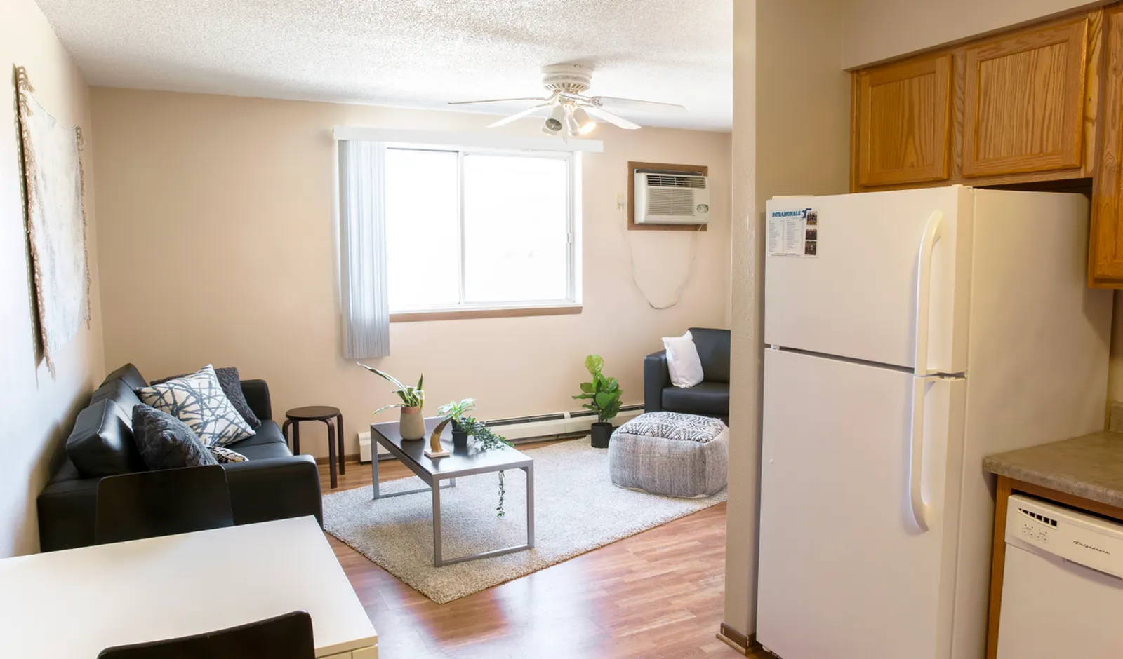 Living Room | Campus View & Kirkwood Court | Cedar Rapids, Iowa
