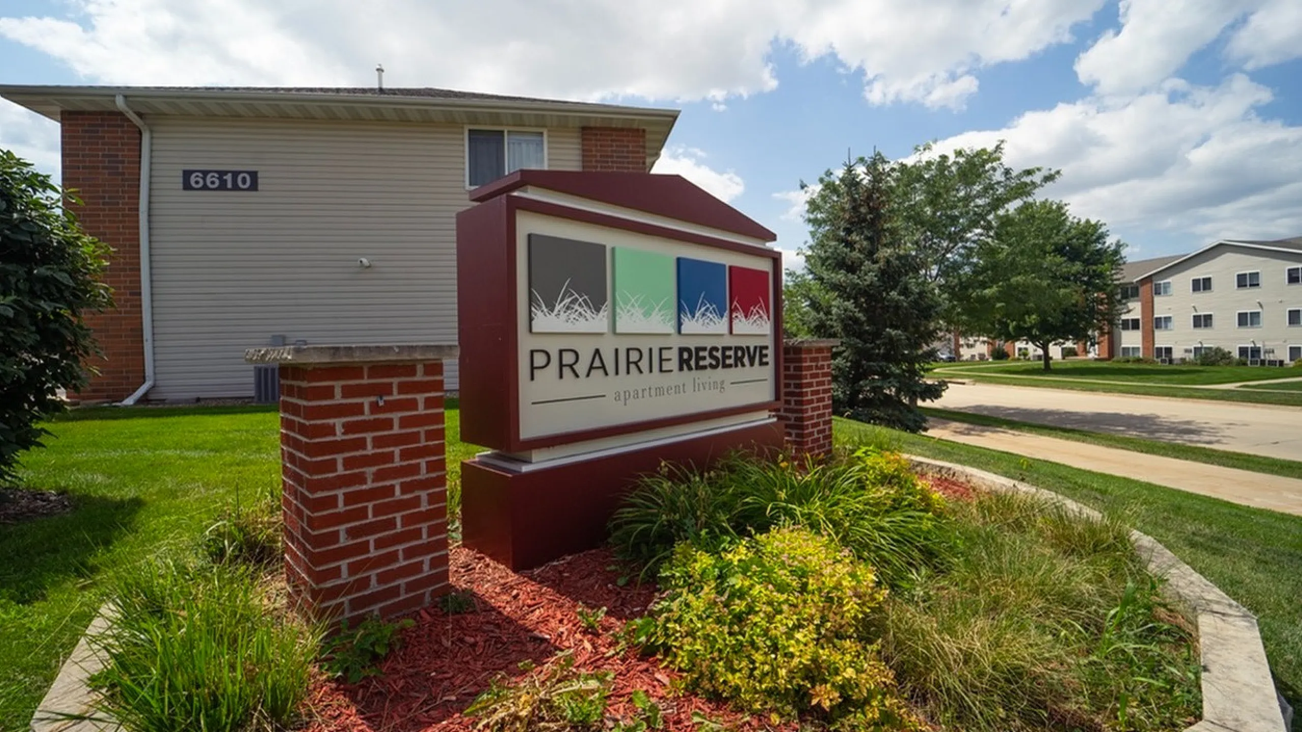 Exterior of Building, Outdoors at Prairie Reserve Apartments in Cedar Rapids, Iowa