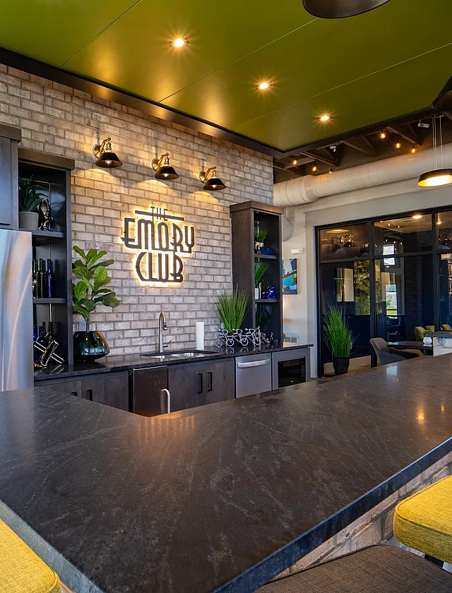Luxurious Emory Clubhouse