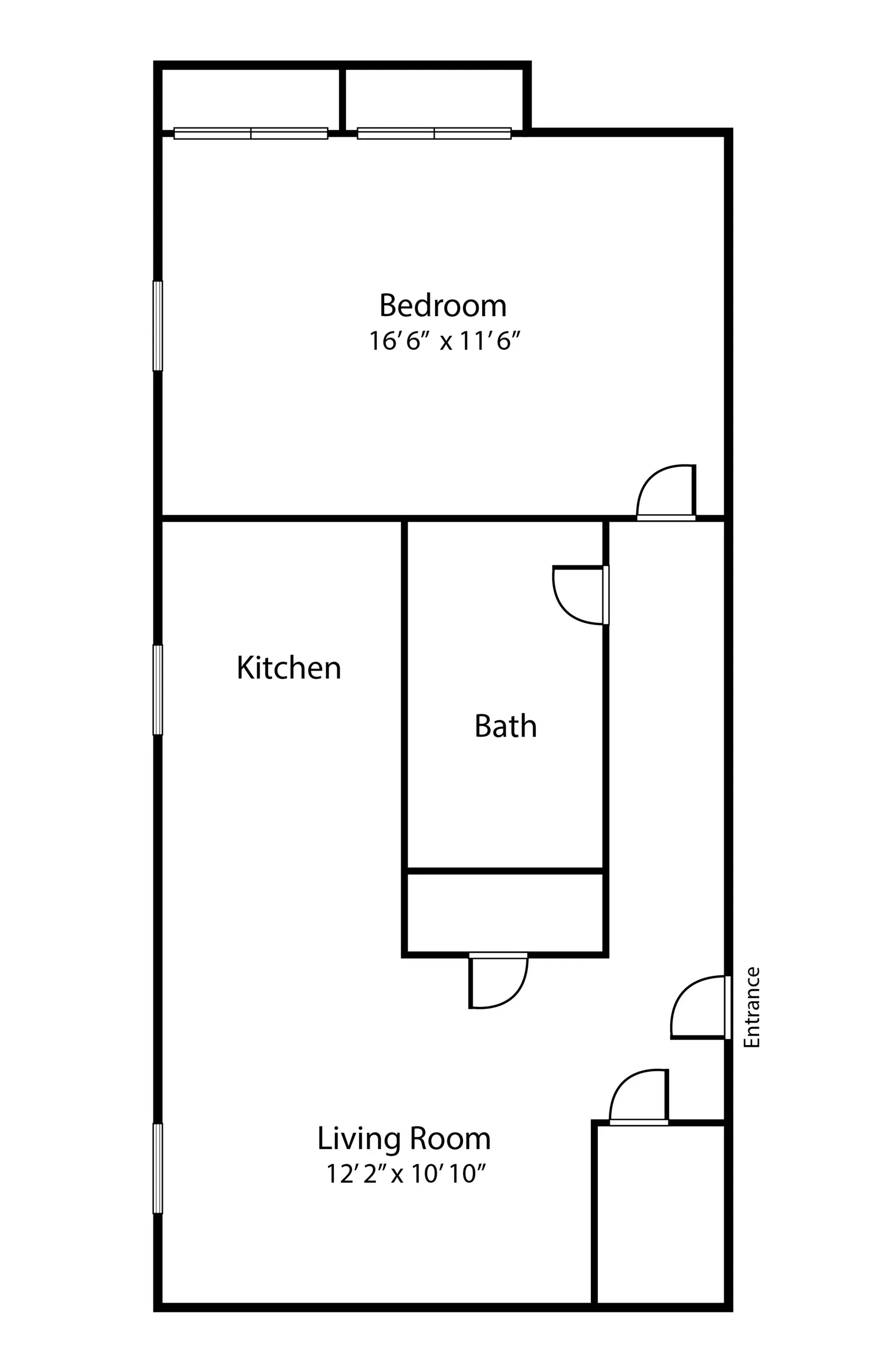 1 bedroom apartment at corson lofts