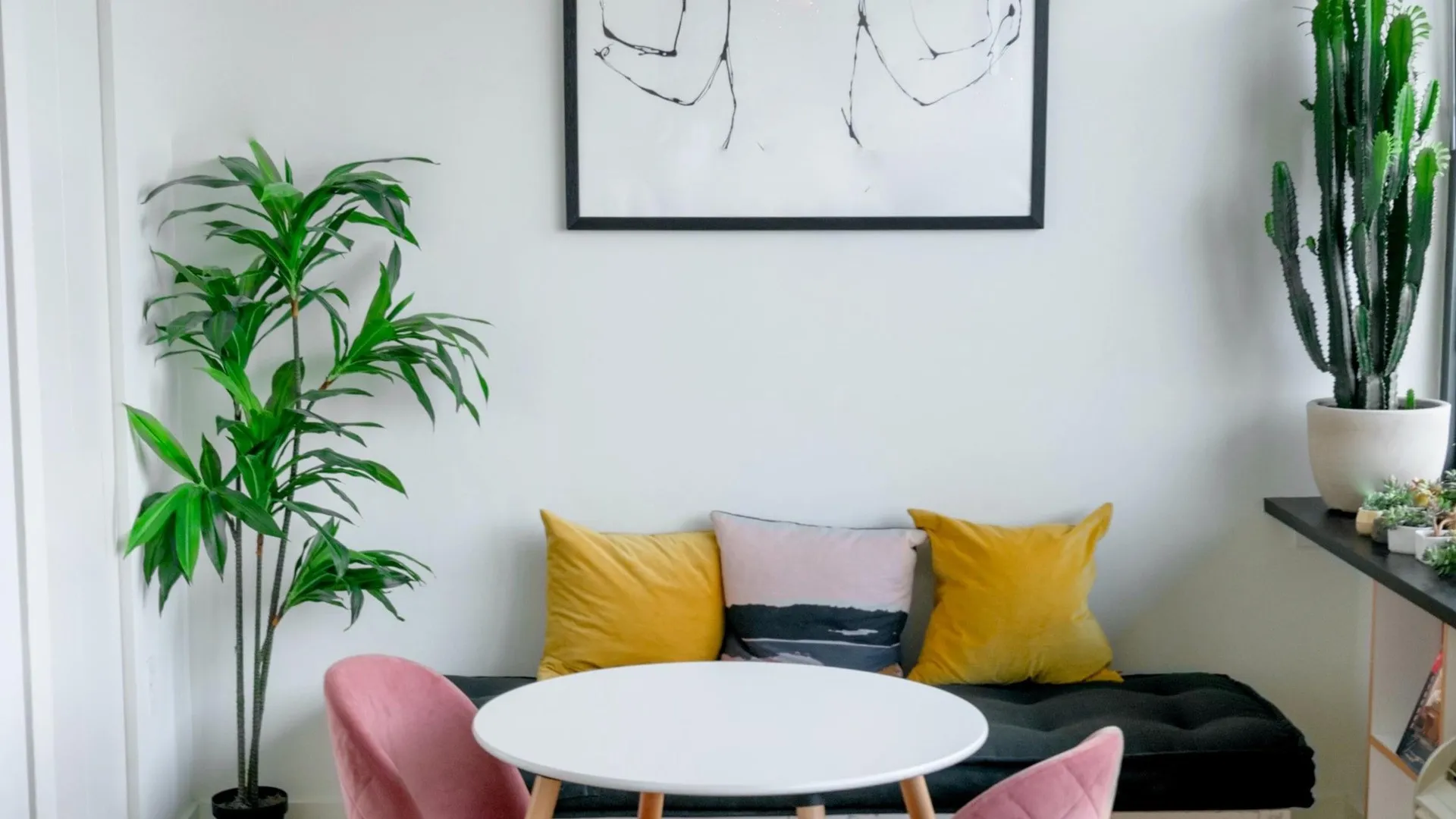 colorfully decorated room