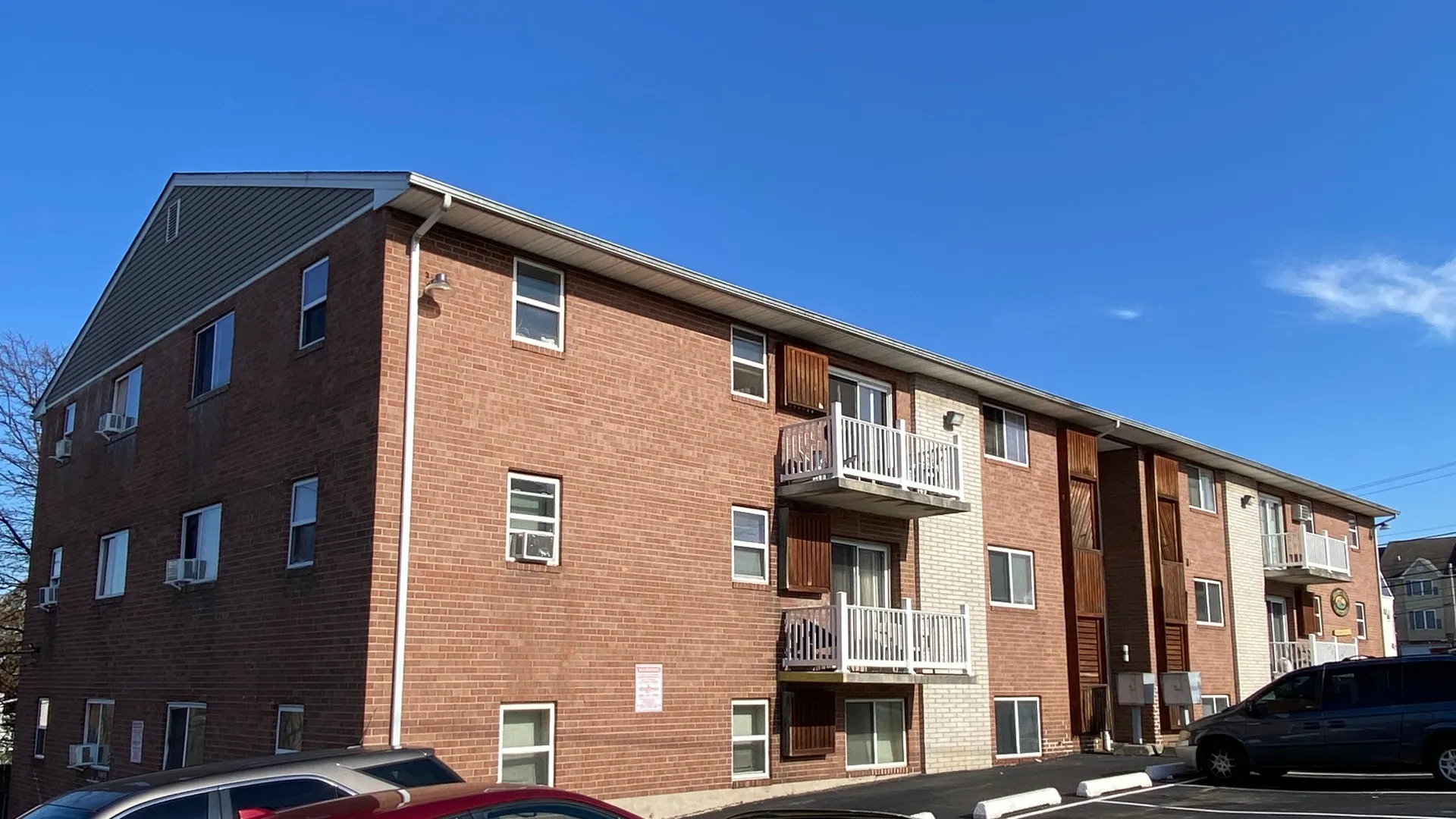 exterior of Hunters Hill apartment building