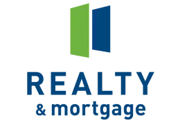 Realty and Mortgage Company green and blue logo.