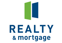 Realty and Mortgage Company green and blue logo.
