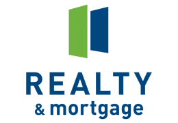 Realty and Mortgage Company green and blue logo.