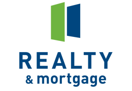 Realty and Mortgage Company green and blue logo.
