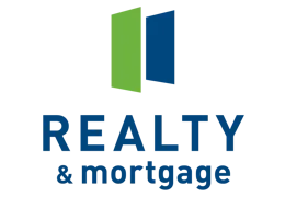 Realty and Mortgage Company green and blue logo.