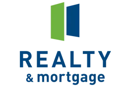 Realty and Mortgage Company green and blue logo.
