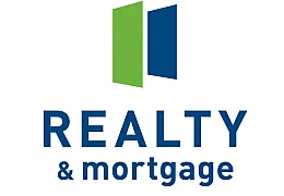 Realty and Mortgage Company green and blue logo.