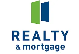 Realty and Mortgage Company green and blue logo.