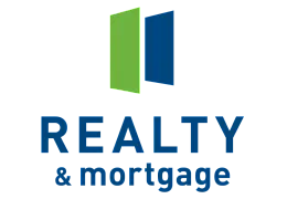 Realty and Mortgage Company green and blue logo.