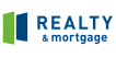 Realty and Mortgage blue and green logo