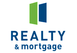 Realty and Mortgage Company green and blue logo.
