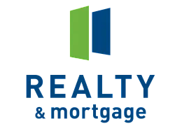 Realty and Mortgage Company green and blue logo.