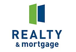 Realty and Mortgage Company green and blue logo.