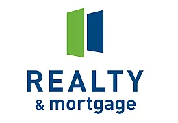 Realty and Mortgage Company green and blue logo.