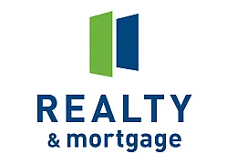 Realty and Mortgage Company green and blue logo.