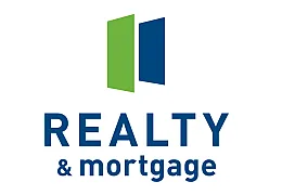 Realty and Mortgage Company green and blue logo.