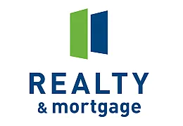 Realty and Mortgage Company green and blue logo.