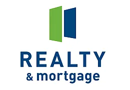 Realty and Mortgage Company green and blue logo.