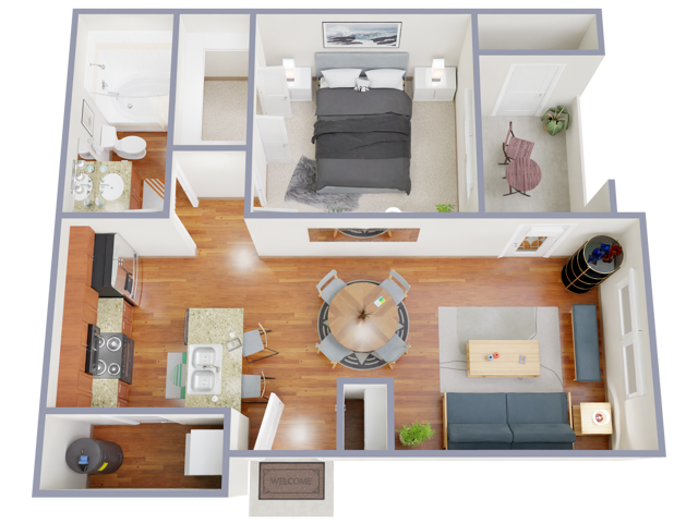 A1U Floorplan