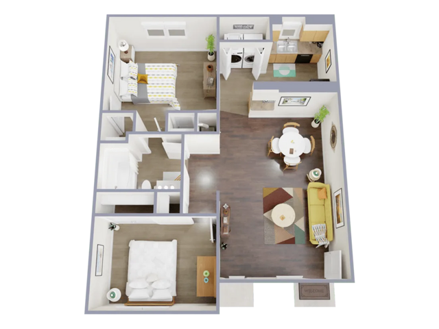 2x1 Floorplan