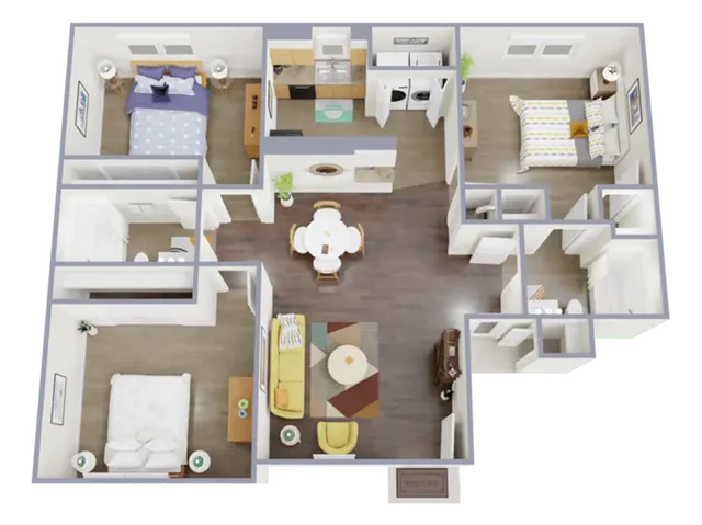 3x2 Floorplan