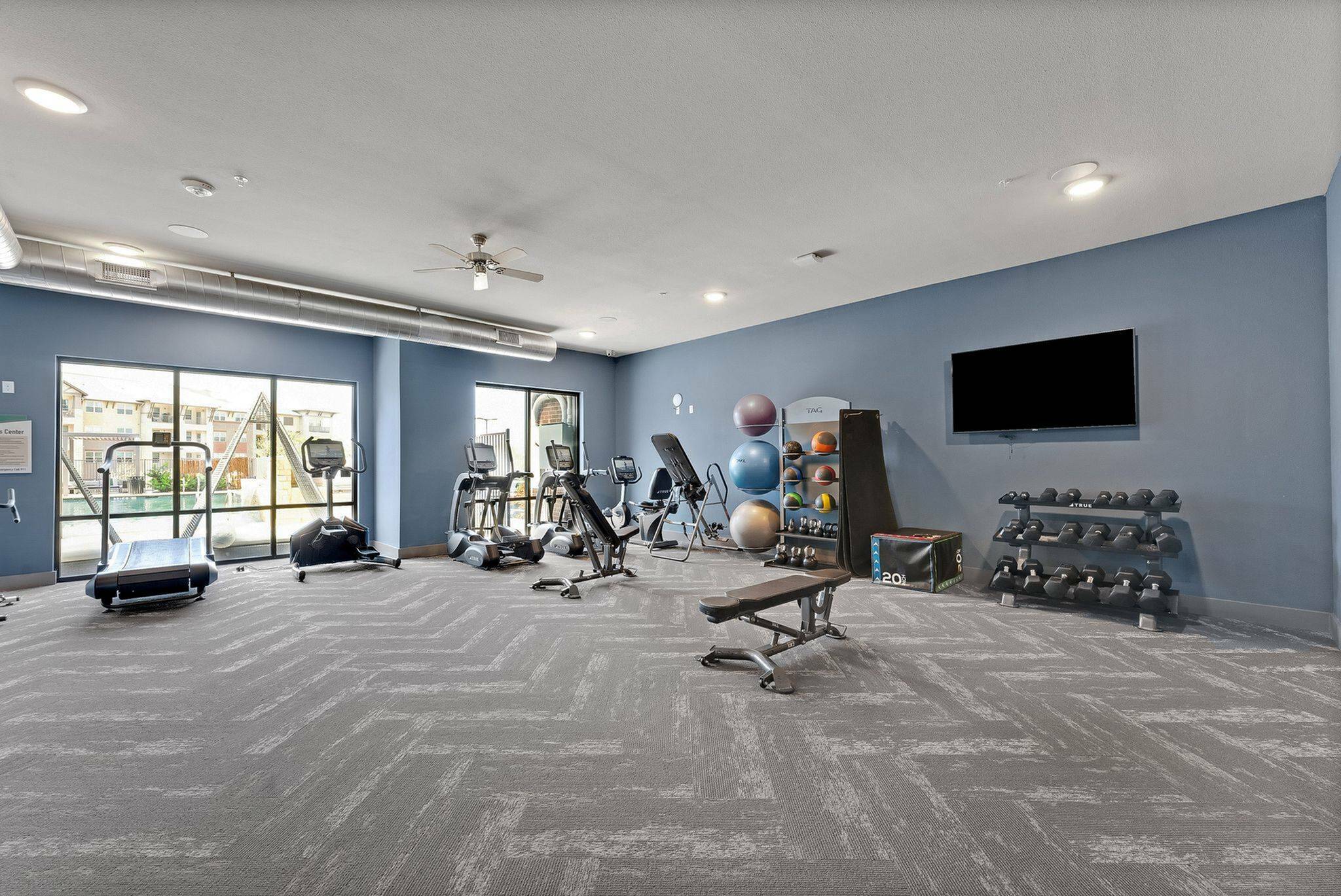 state of the art fitness center