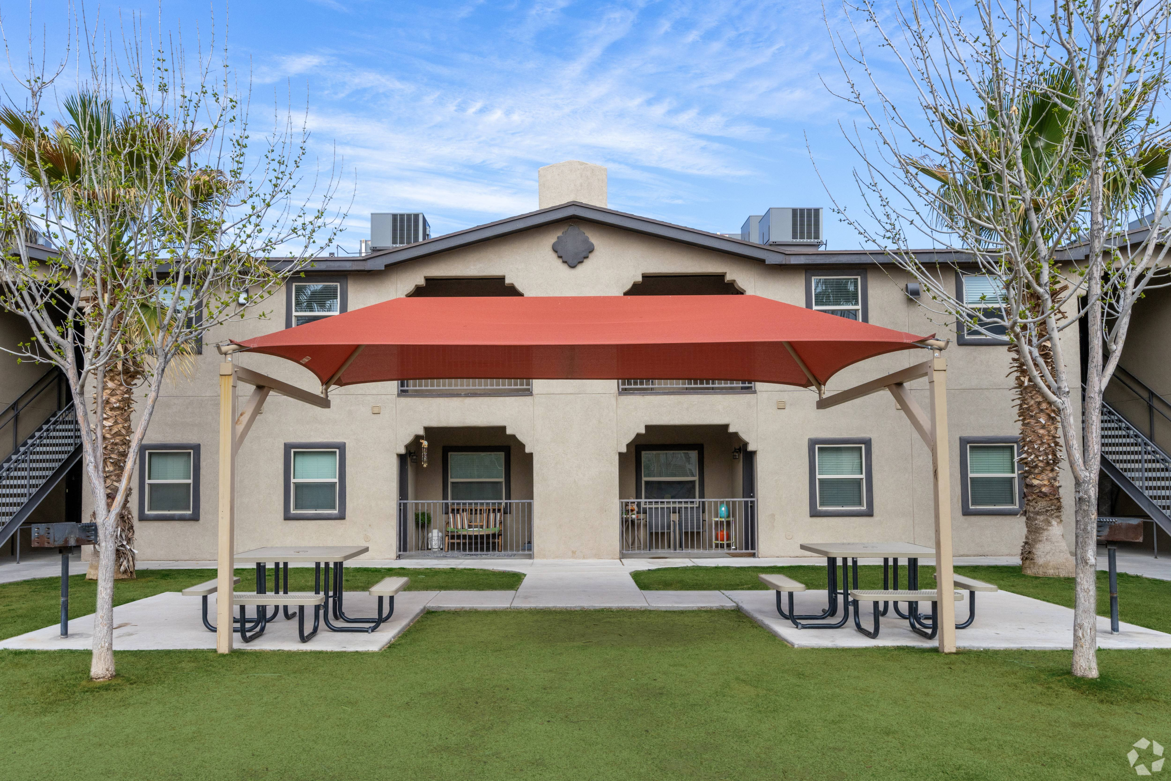 outdoor picnic area