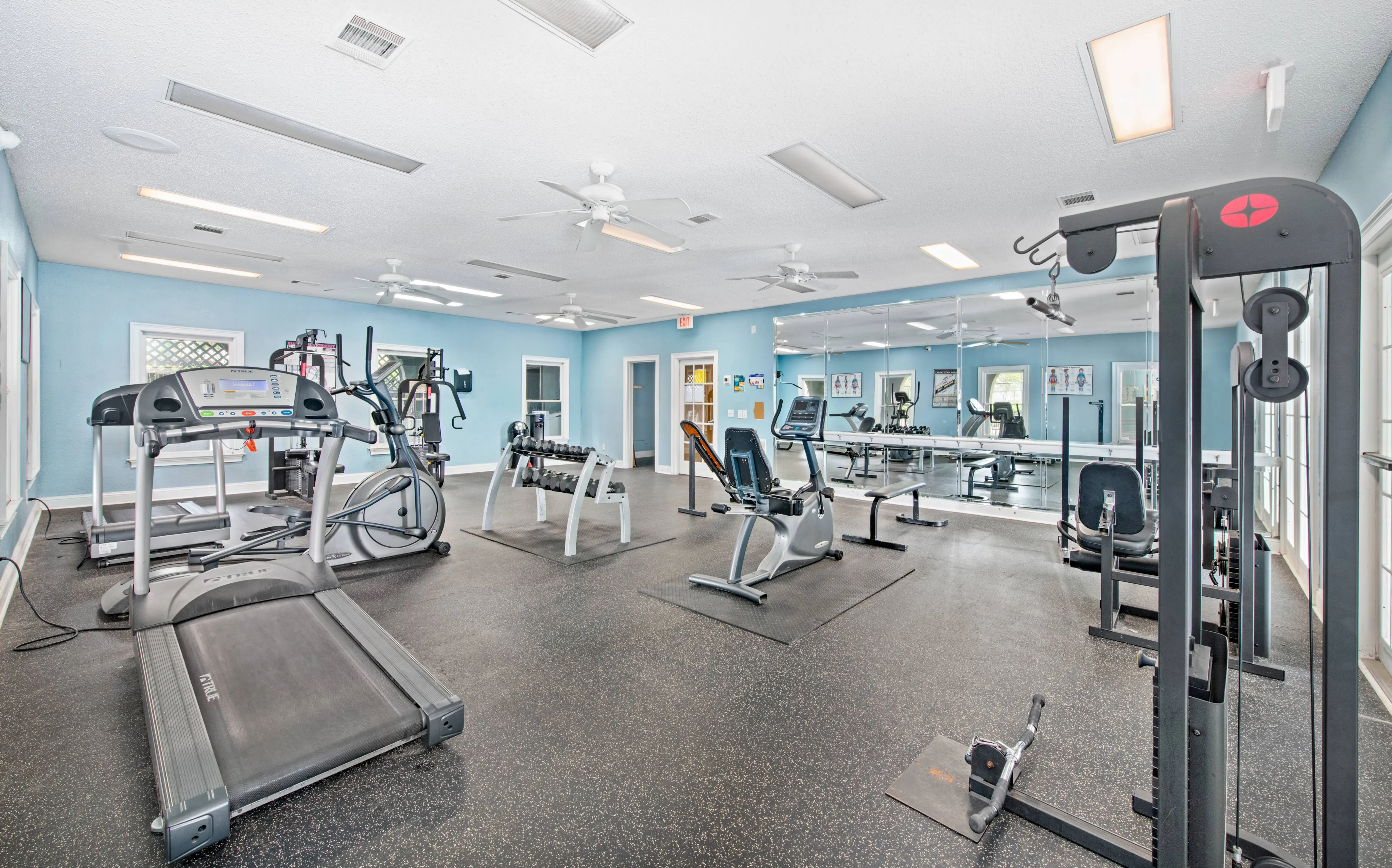 fitness center