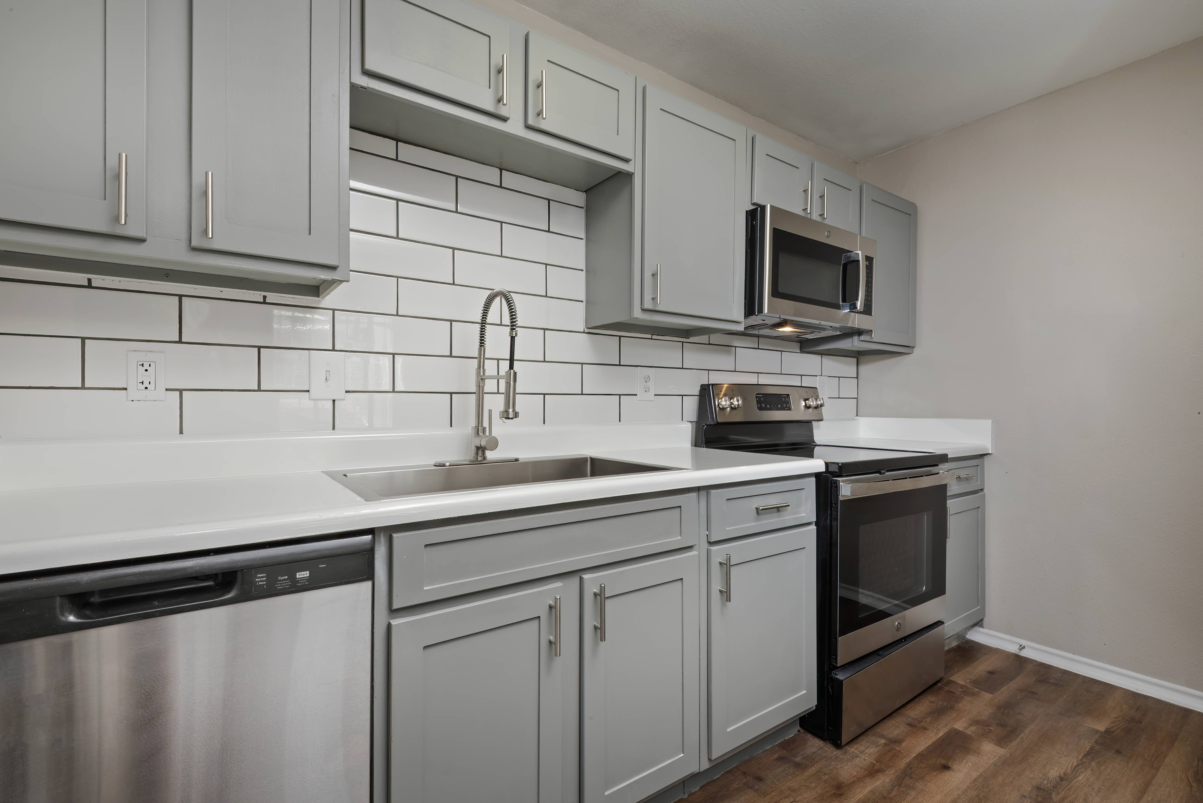 stainless steel appliances