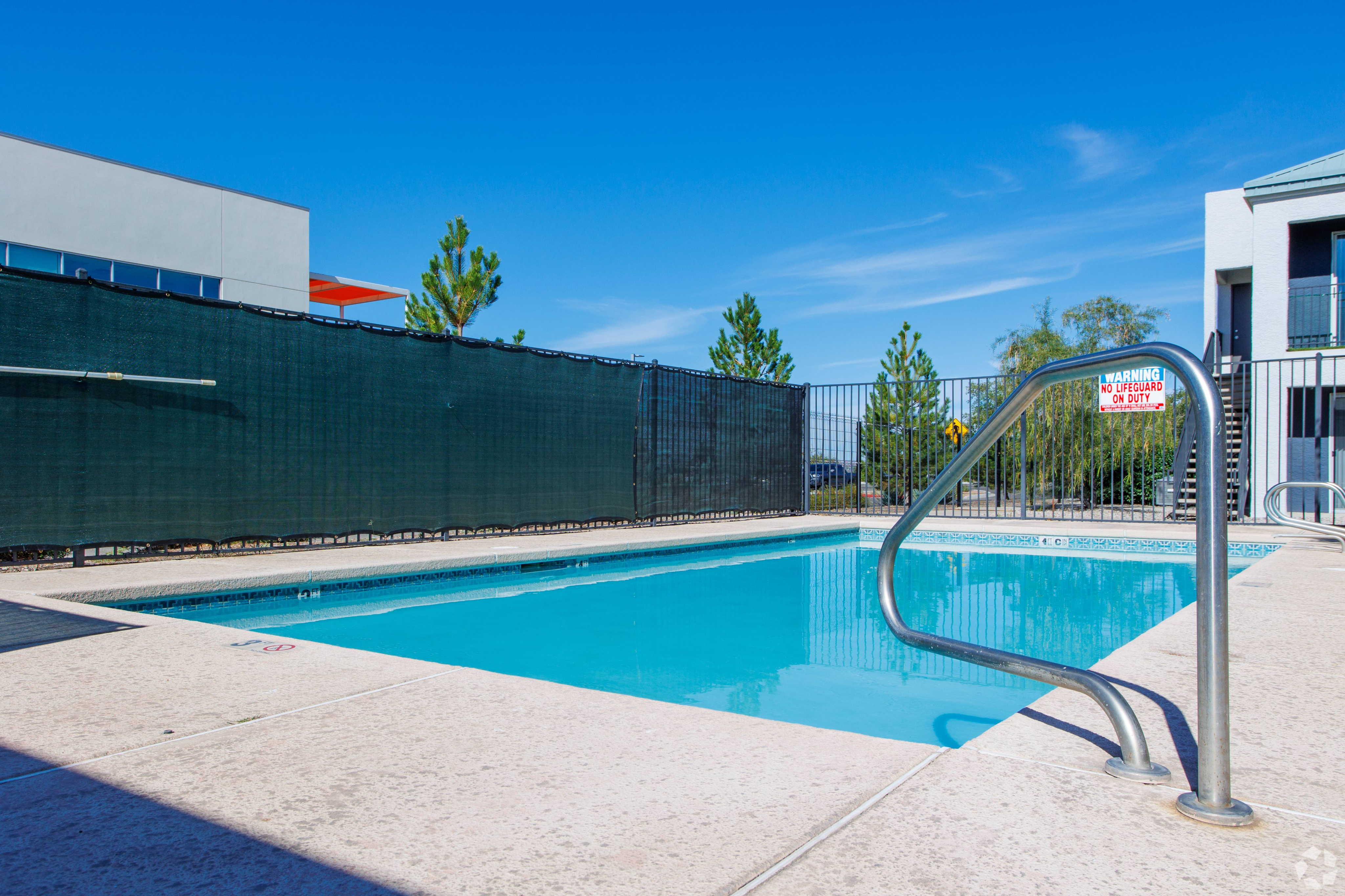 sparkiling pool