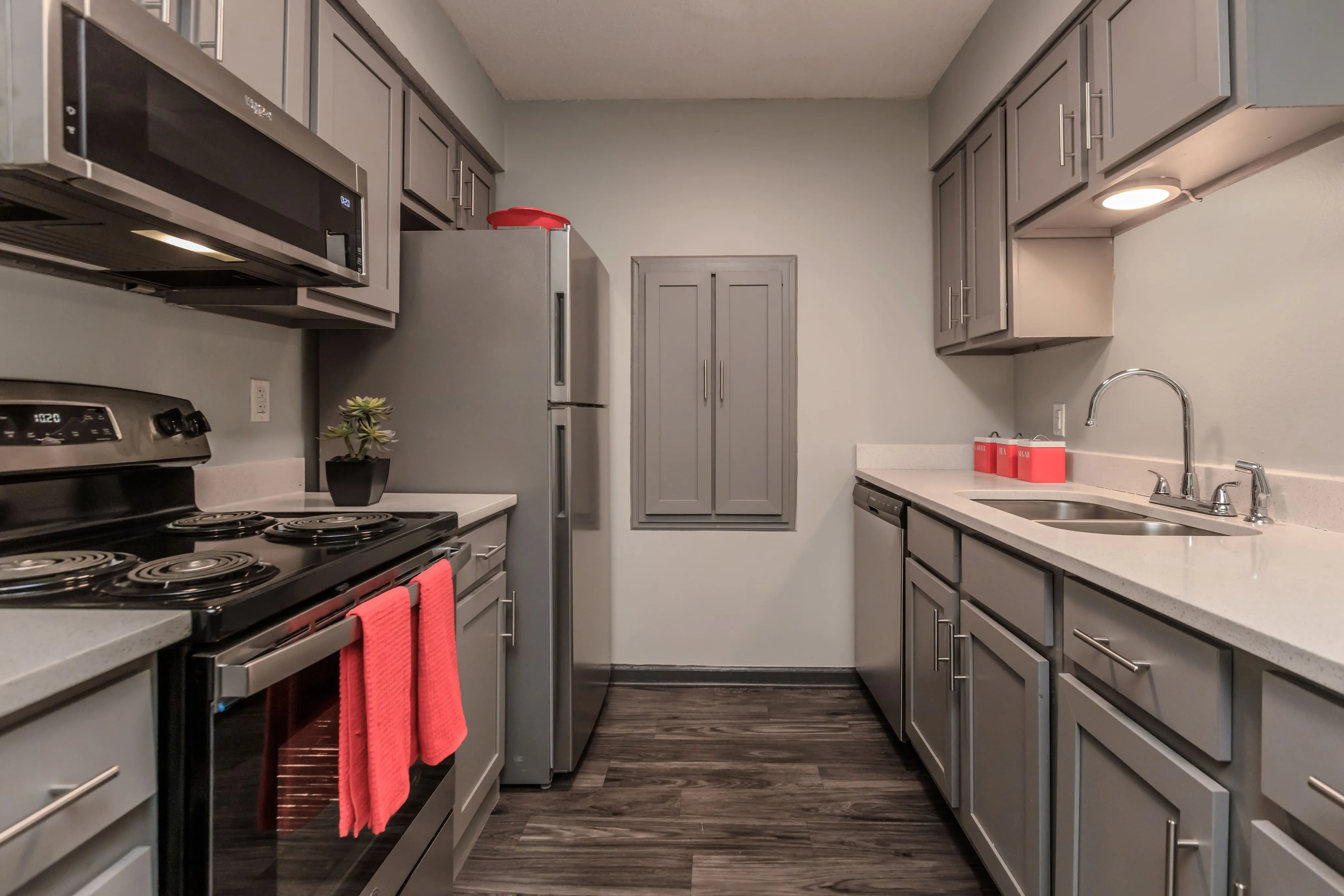 stainless steel appliances