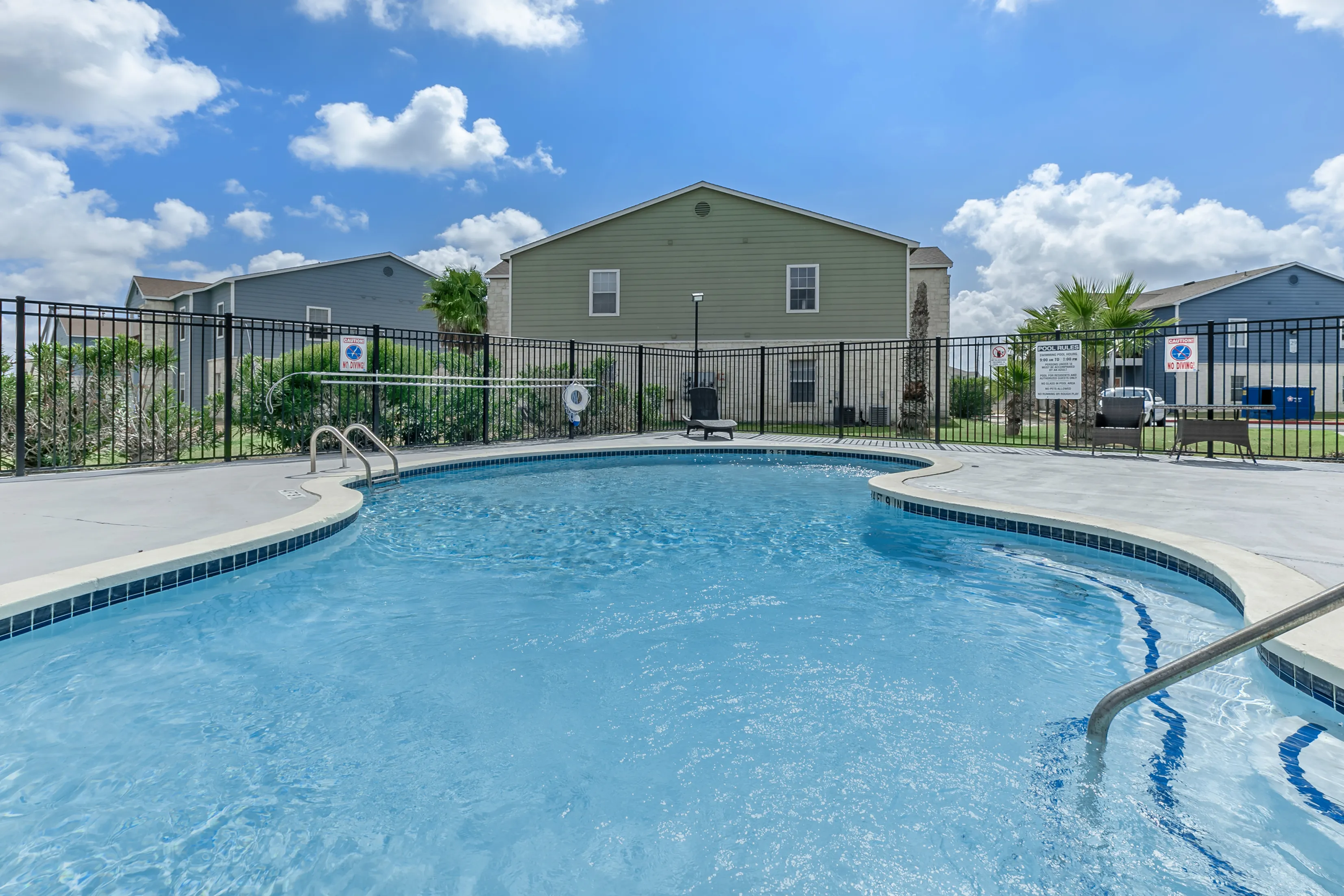 relaxing pool