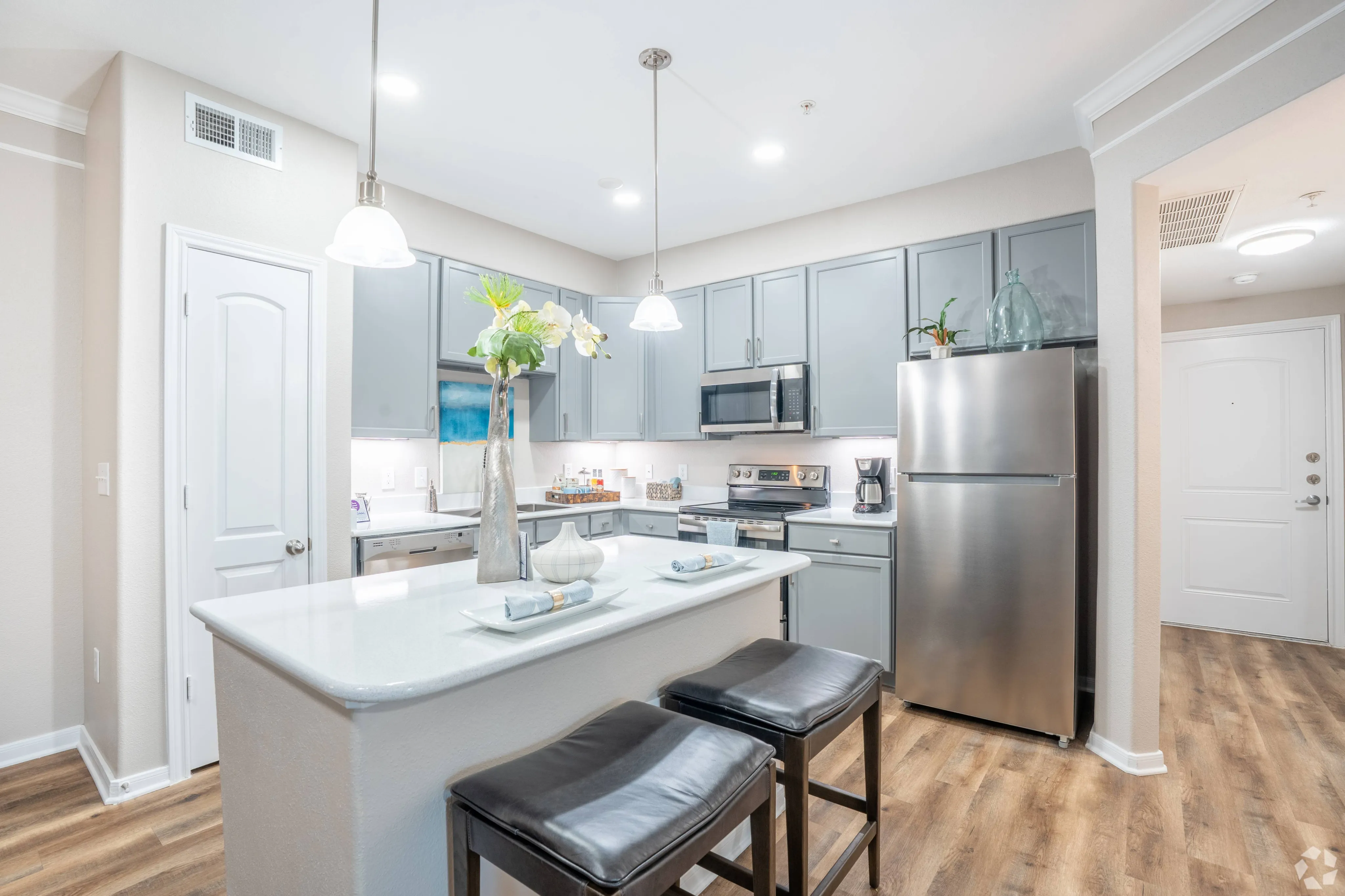 stainless steel appliances