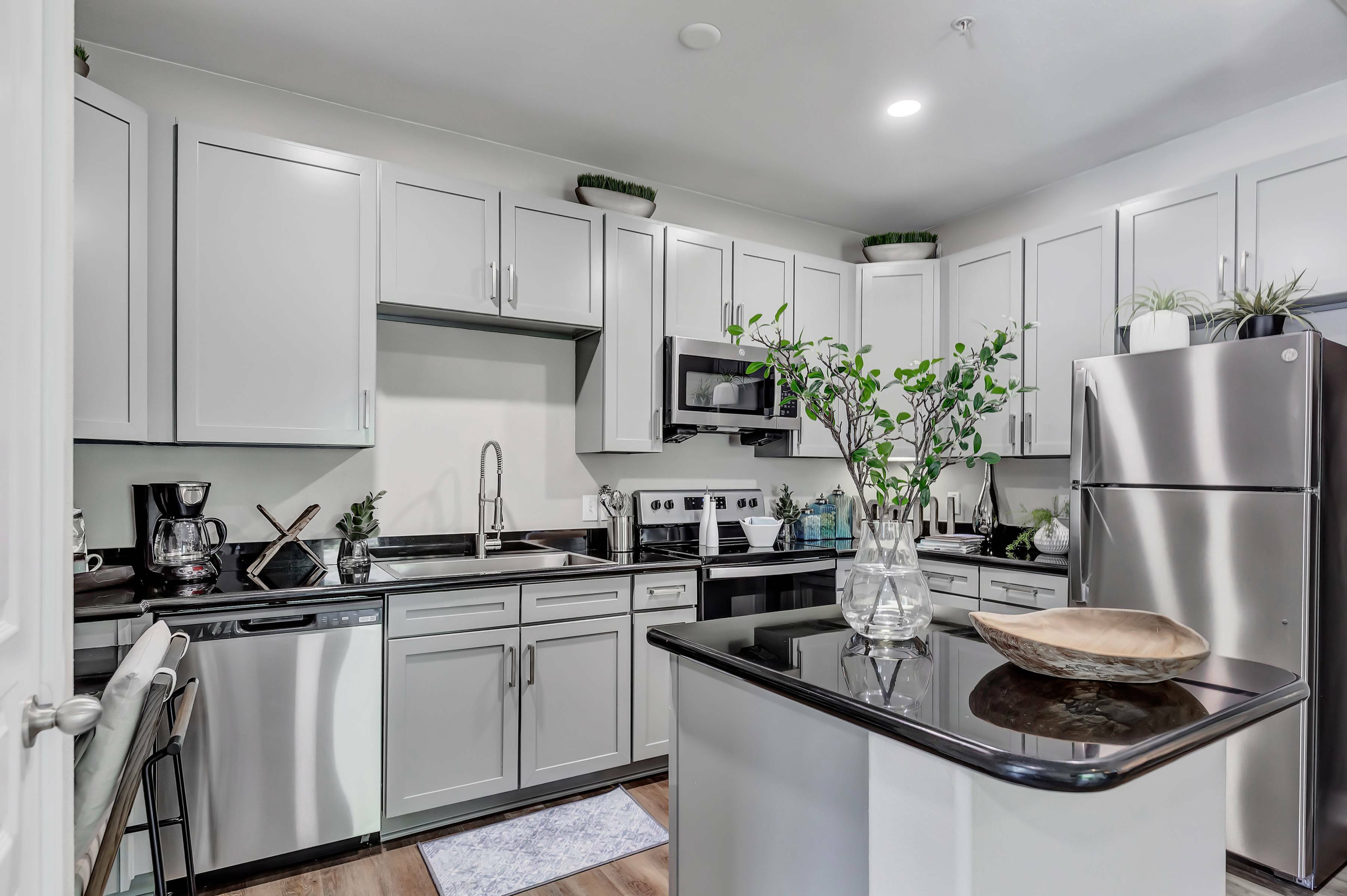 stainless steel appliances