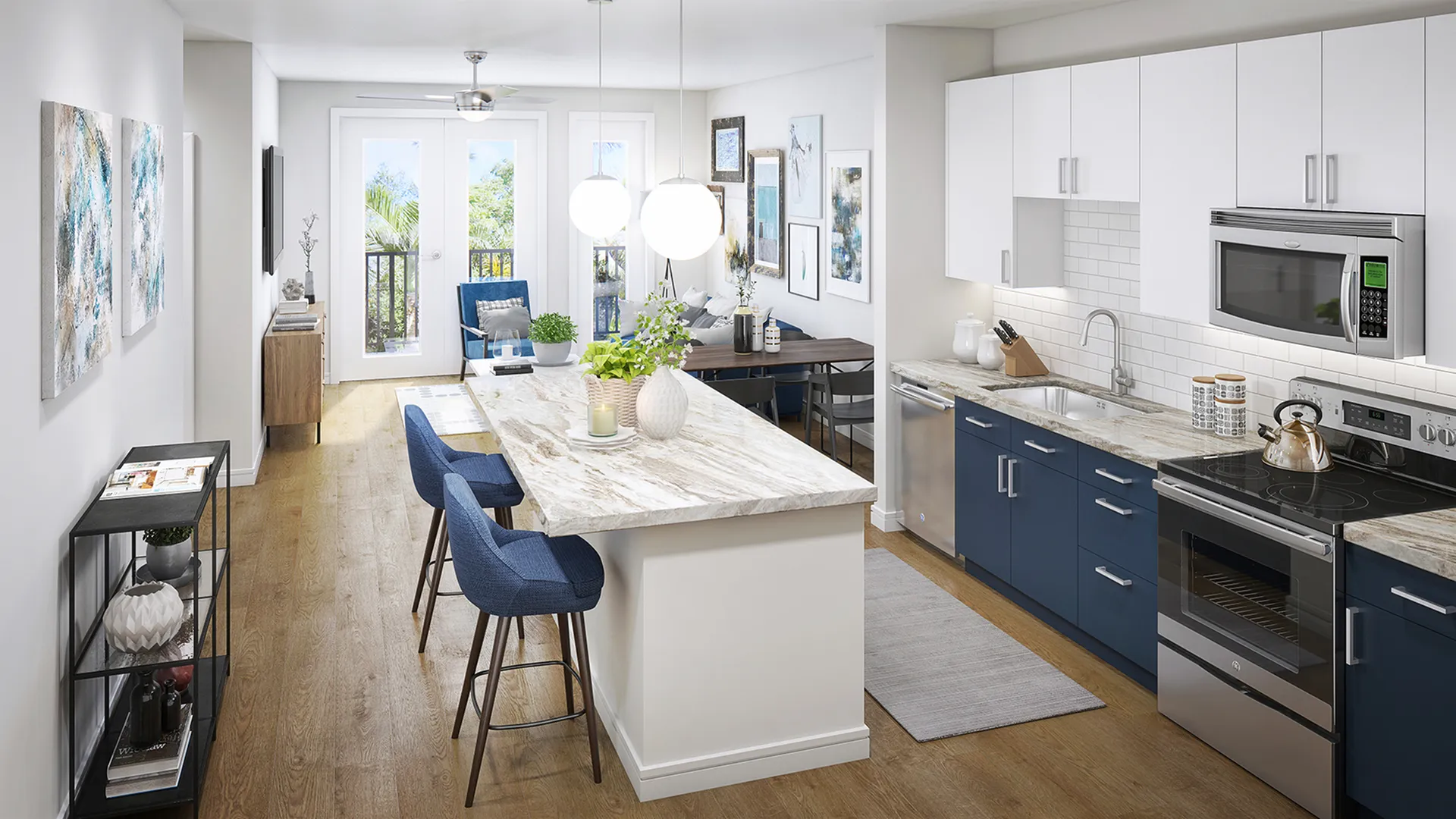 open floor plans