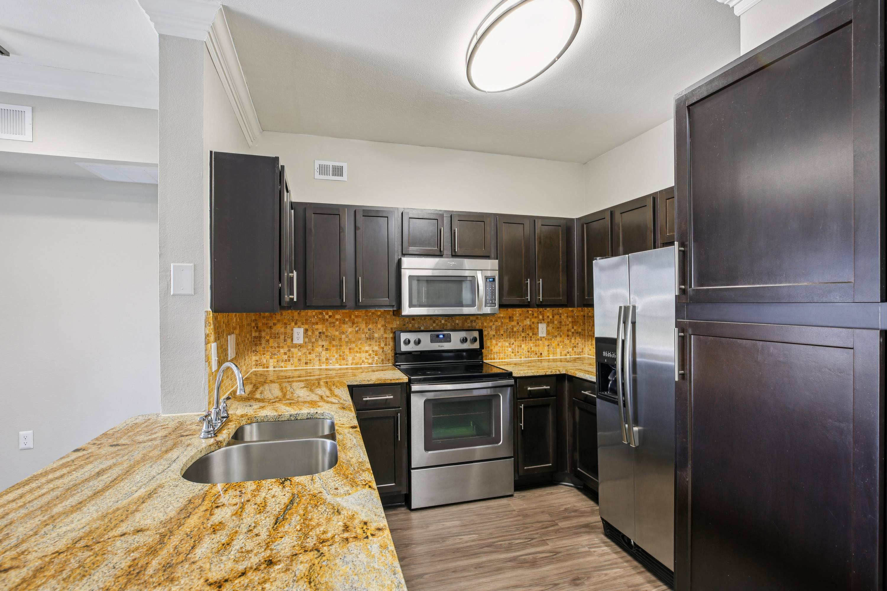 stainless steel appliances