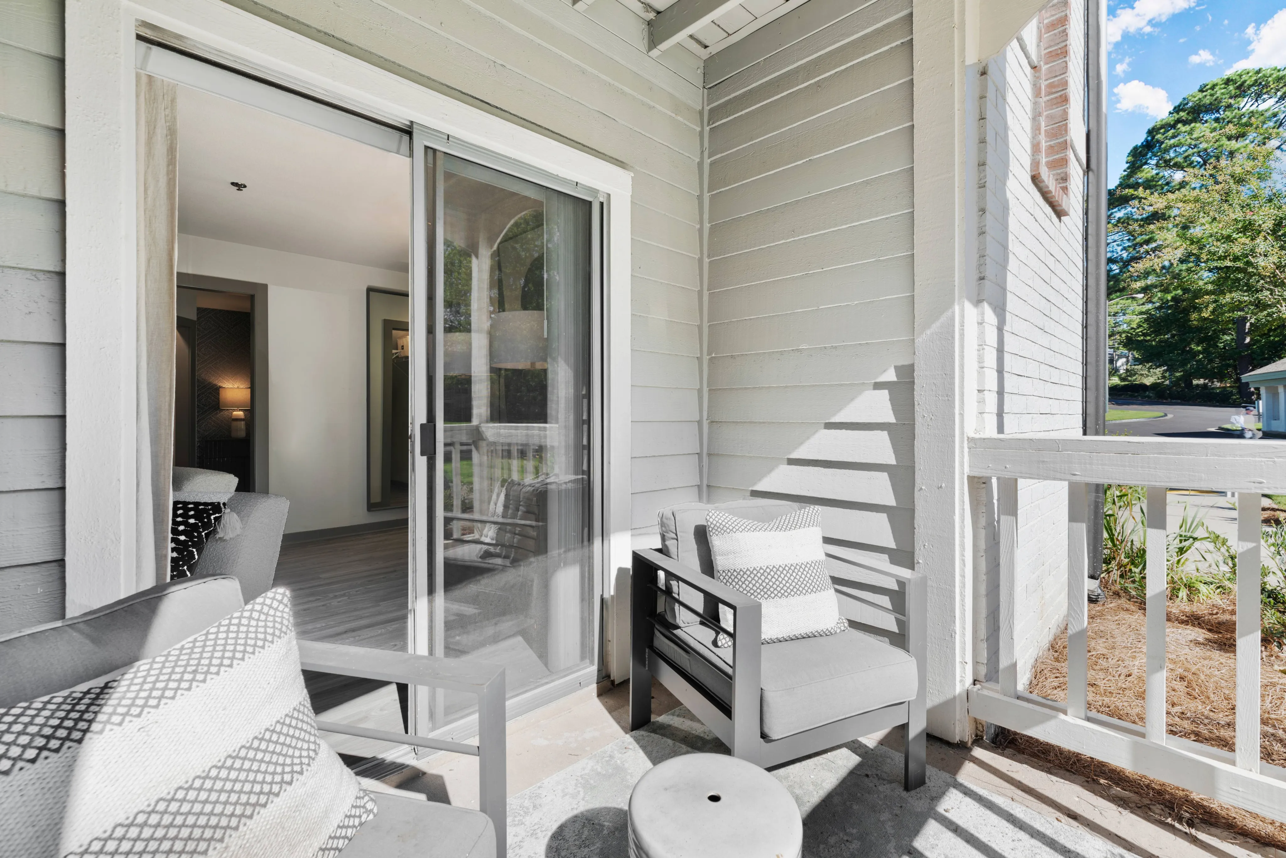 private patio