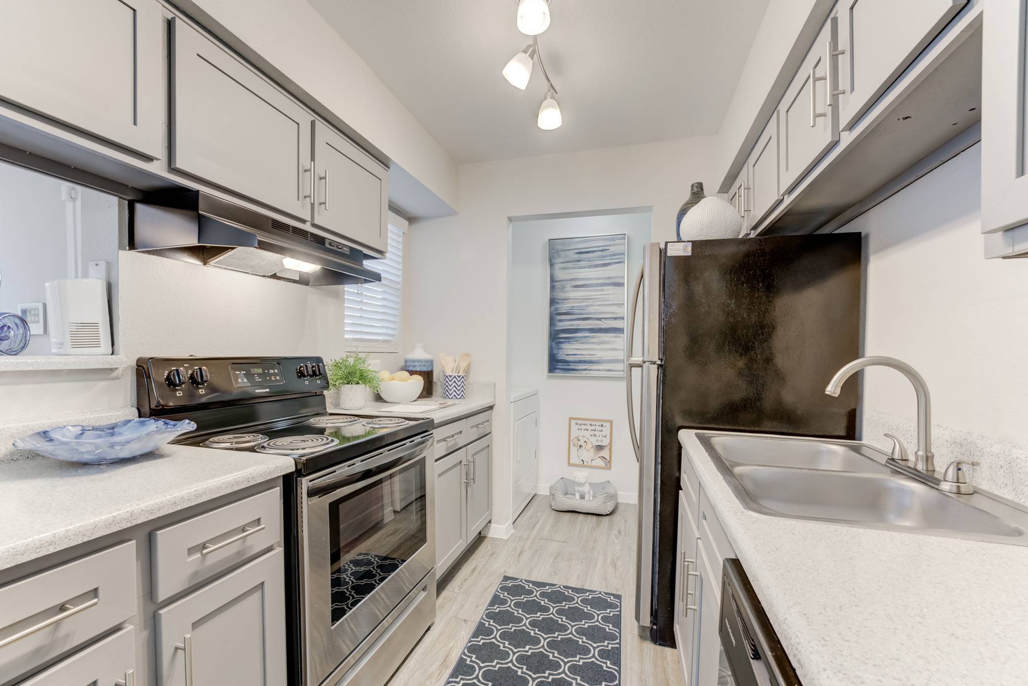 stainless steel appliances
