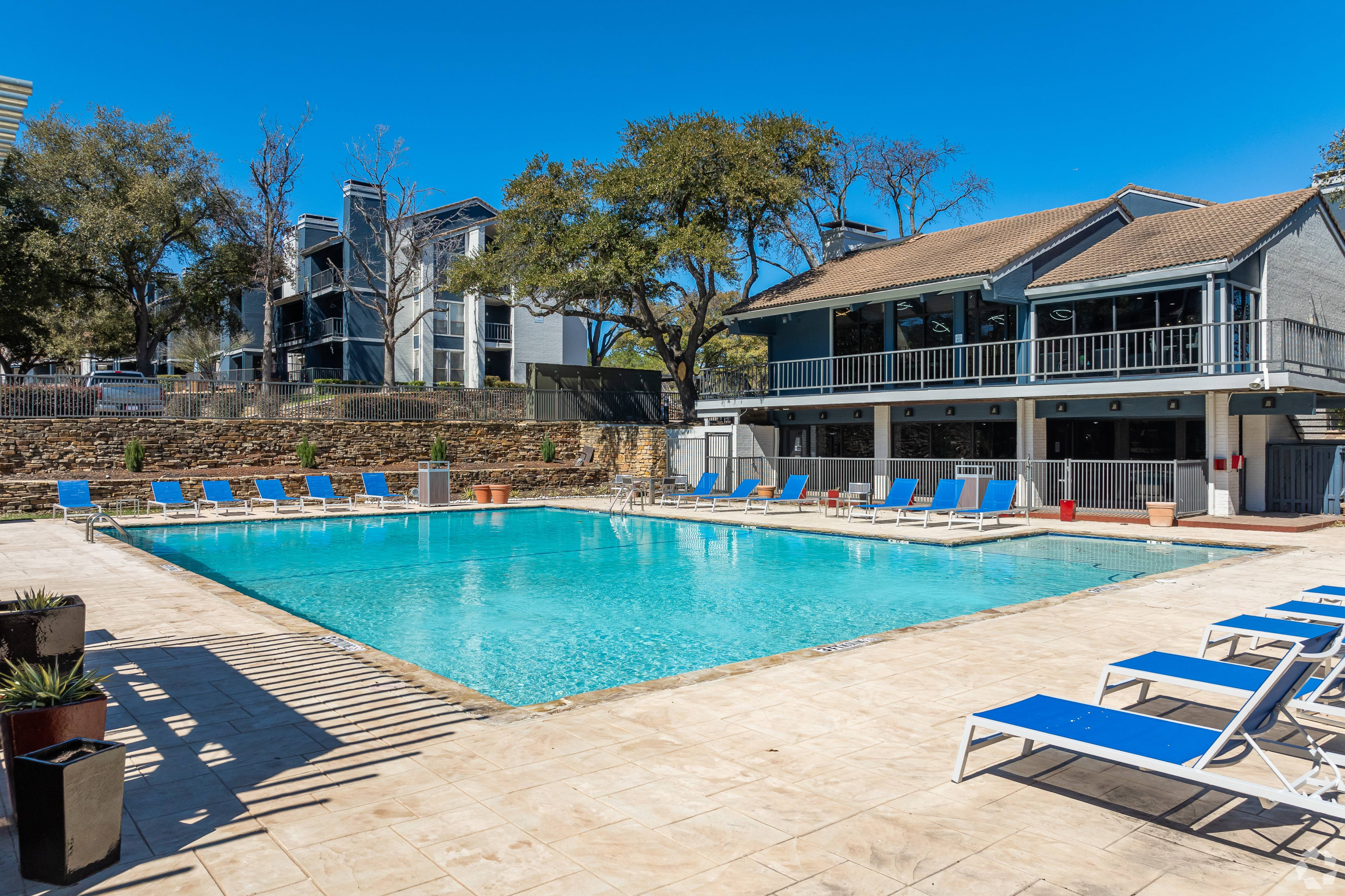 resort style pool