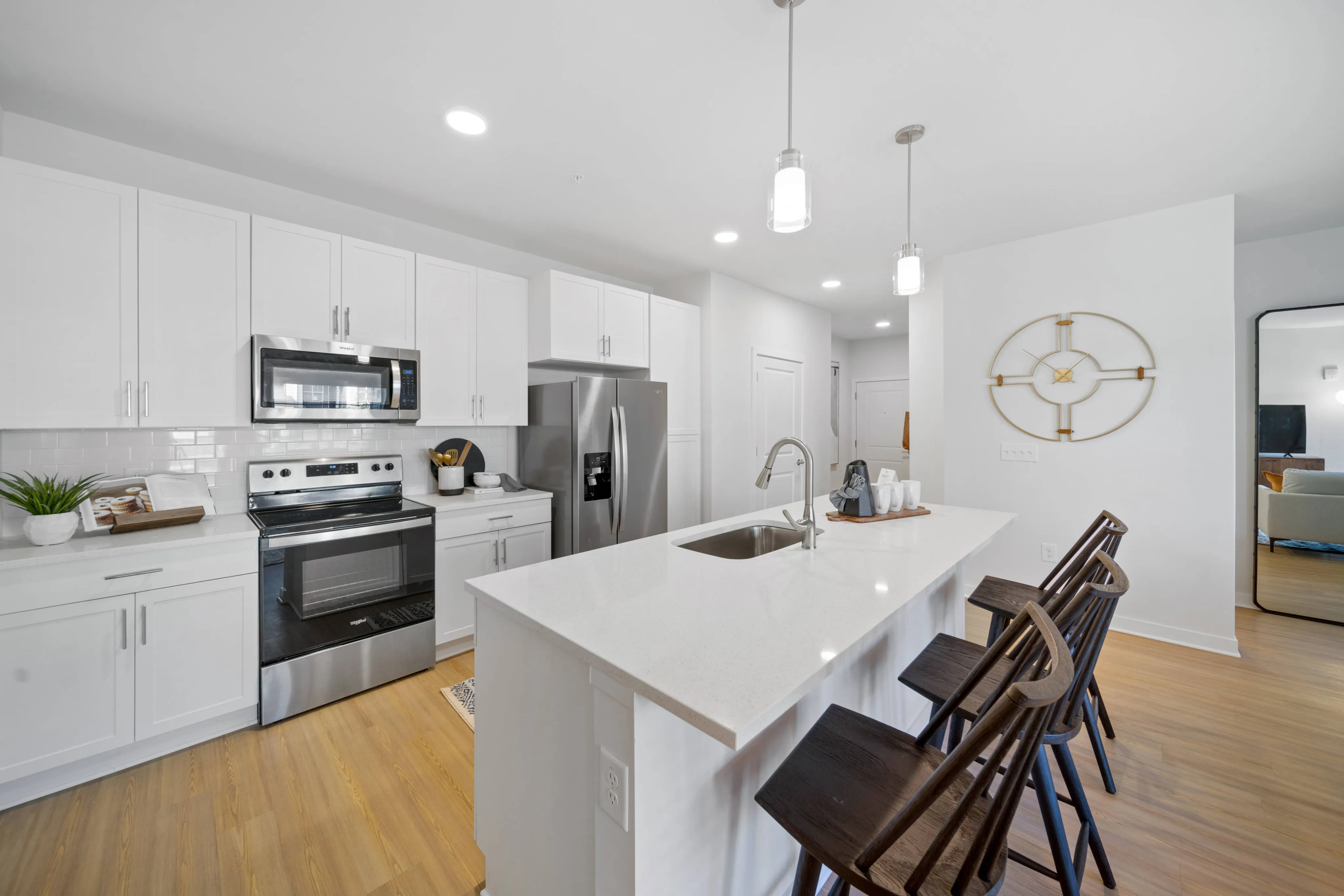 stainless steel appliances